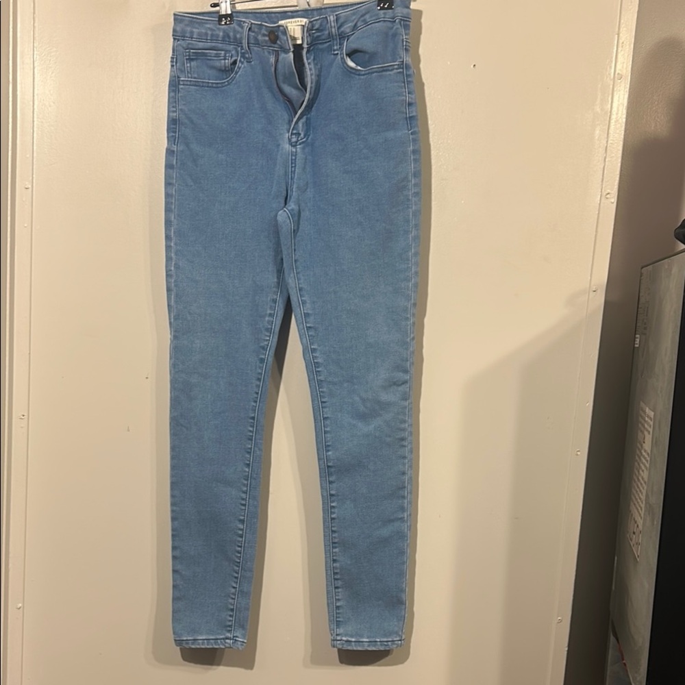 Forever 21 Blue Skinny Jeans Classic Style